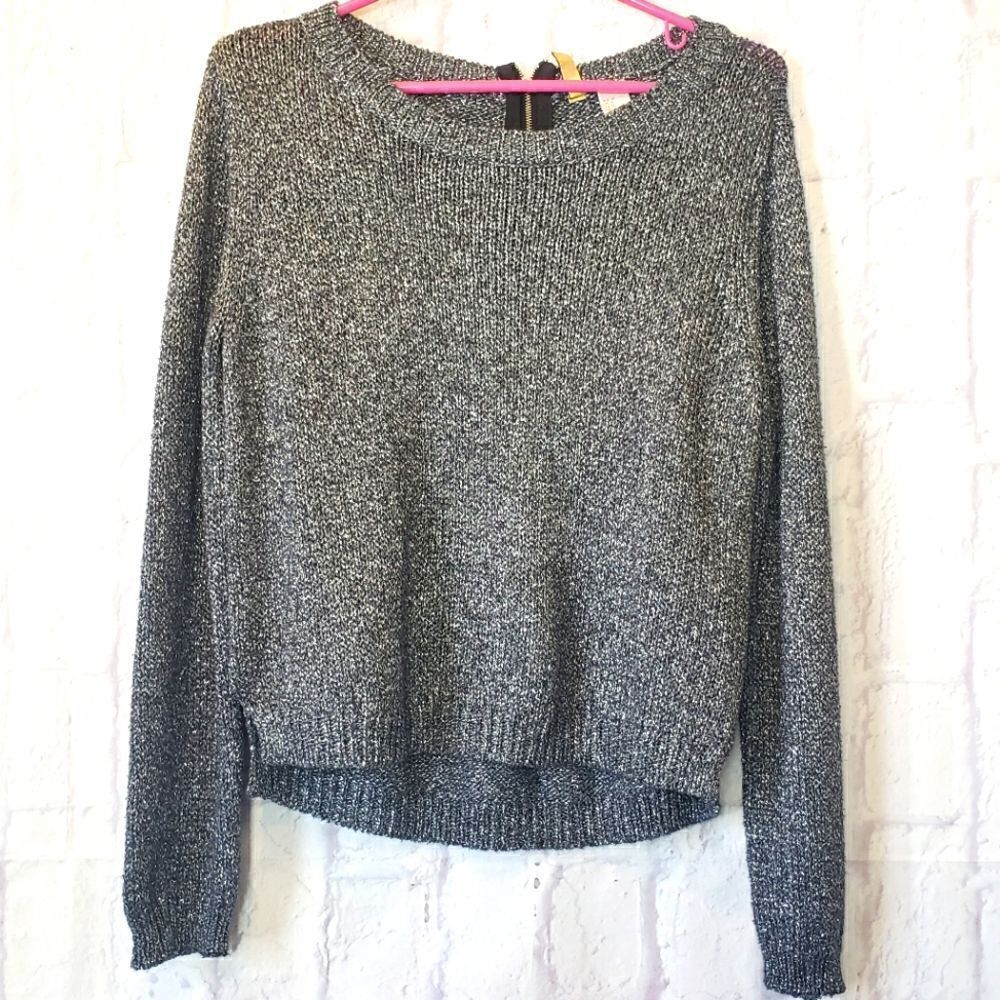 DIVIDED BY H&M Metallic Lightweight Knit Sweater 8
